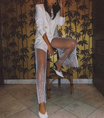 Load image into Gallery viewer, Crystal Diamond Pants
