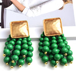 Load image into Gallery viewer, Statement Beaded Earrings
