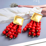 Load image into Gallery viewer, Statement Beaded Earrings
