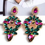 Load image into Gallery viewer, Multicolor Crystal Earrings
