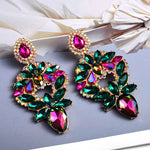 Load image into Gallery viewer, Multicolor Crystal Earrings
