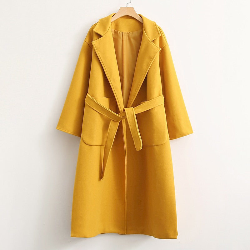 Belted Wool Coat