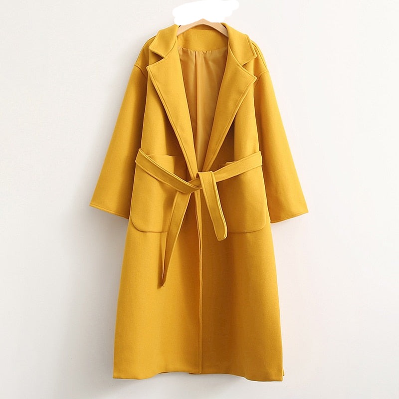 Belted Wool Coat