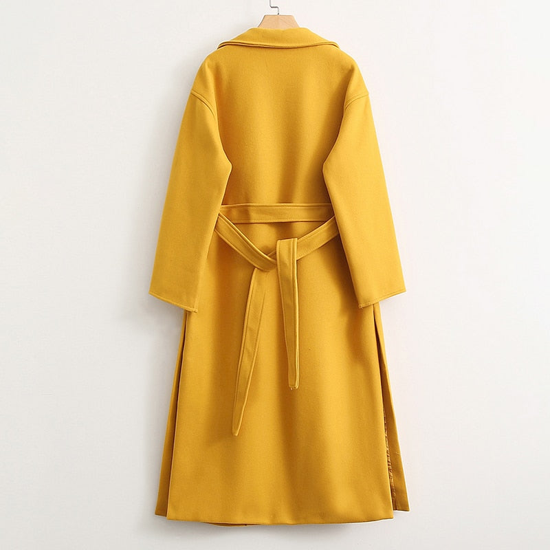 Belted Wool Coat