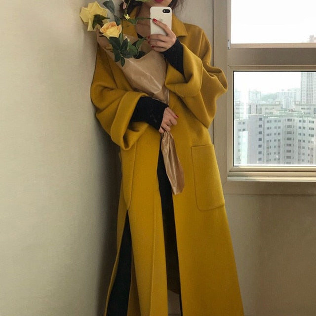 Belted Wool Coat