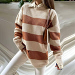 Load image into Gallery viewer, Distressed Knitted Sweater
