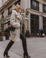 Load image into Gallery viewer, Chunky Heel Knee-High Boots
