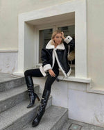 Load image into Gallery viewer, Chunky Heel Knee-High Boots
