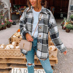 Load image into Gallery viewer, The Cozy Check Plaid Jacket
