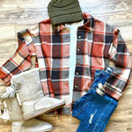 Load image into Gallery viewer, The Cozy Check Plaid Jacket
