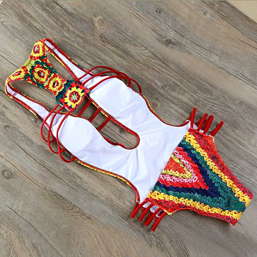 Crochet One-Piece Swimsuit | Boho Beach Swimwear for Women