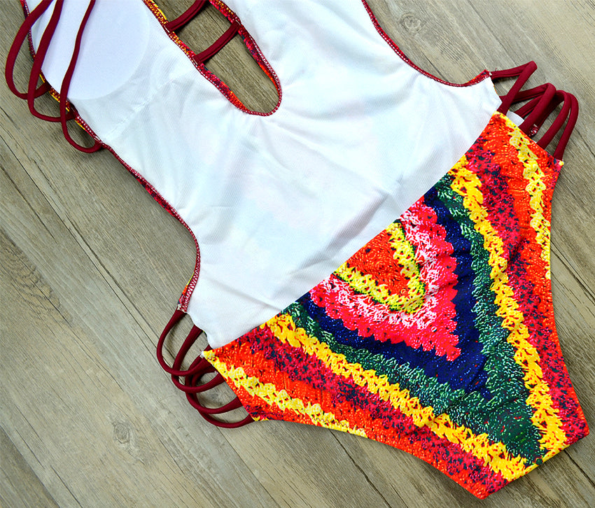 Crochet One-Piece Swimsuit | Boho Beach Swimwear for Women