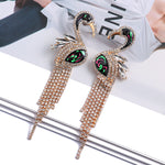 Load image into Gallery viewer, Flamingo Luxury Earrings
