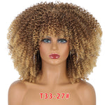 Load image into Gallery viewer, Synthetic Curly Wig With Bangs
