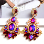 Load image into Gallery viewer, Colorful Statement Earrings
