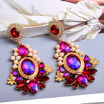 Load image into Gallery viewer, Colorful Statement Earrings
