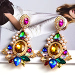 Load image into Gallery viewer, Colorful Statement Earrings
