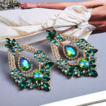 Load image into Gallery viewer, Colorful Crystal Earrings
