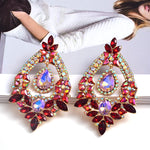 Load image into Gallery viewer, Colorful Crystal Earrings

