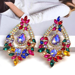 Load image into Gallery viewer, Colorful Crystal Earrings
