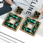 Load image into Gallery viewer, Multicolor Square Earrings
