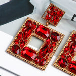Load image into Gallery viewer, Multicolor Square Earrings
